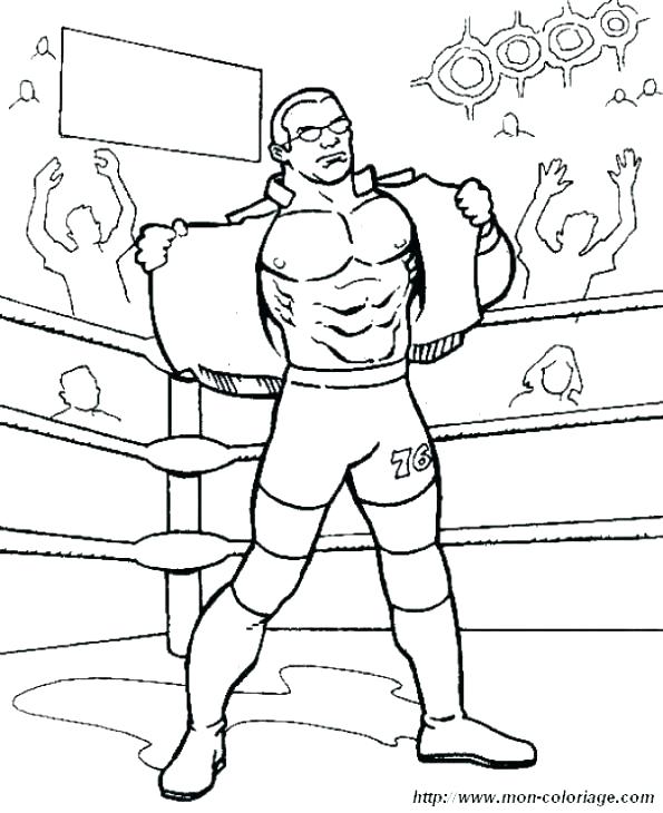 595x730 Coloring Pictures Wrestling Coloring Page Coloring Pages Coloring