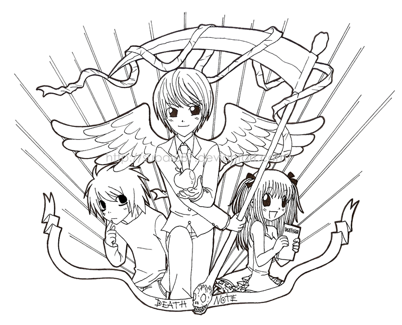 800x646 Death Note By Subaru87