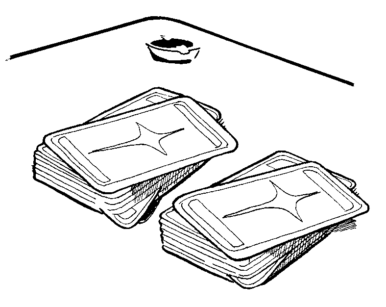 788x626 Bridge Players' Coloring Book