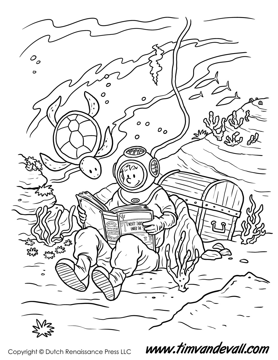 927x1200 Fanfin Anglerfish Coloring Page Handipoints And Deep Sea Pages
