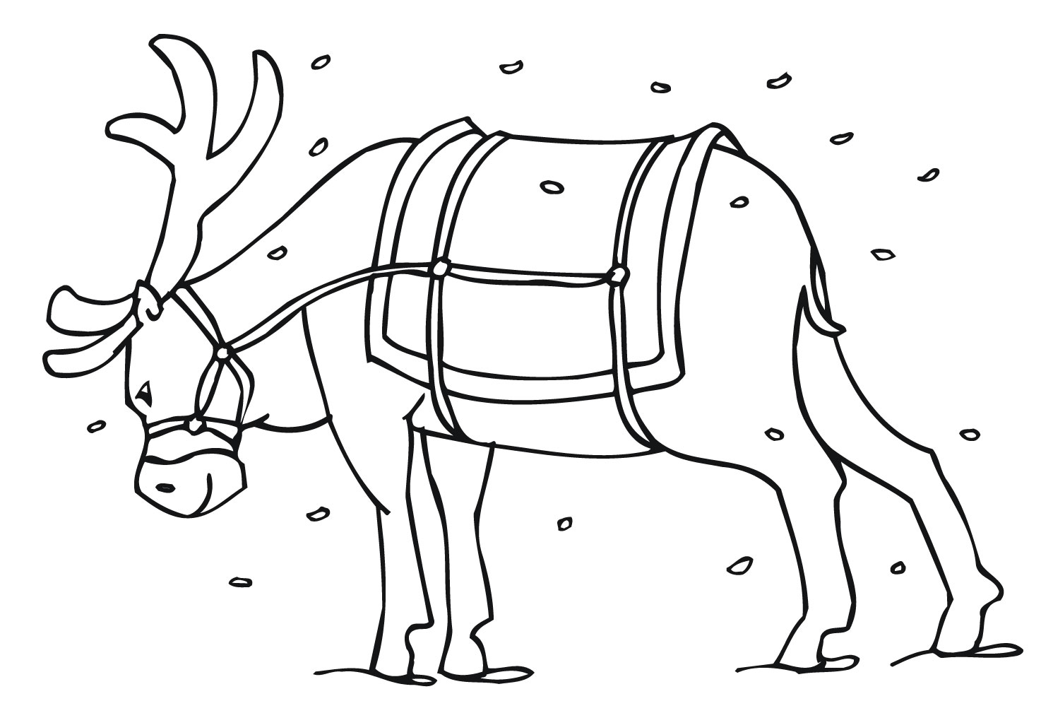 1474x992 Free Printable Reindeer Coloring Pages For Kids