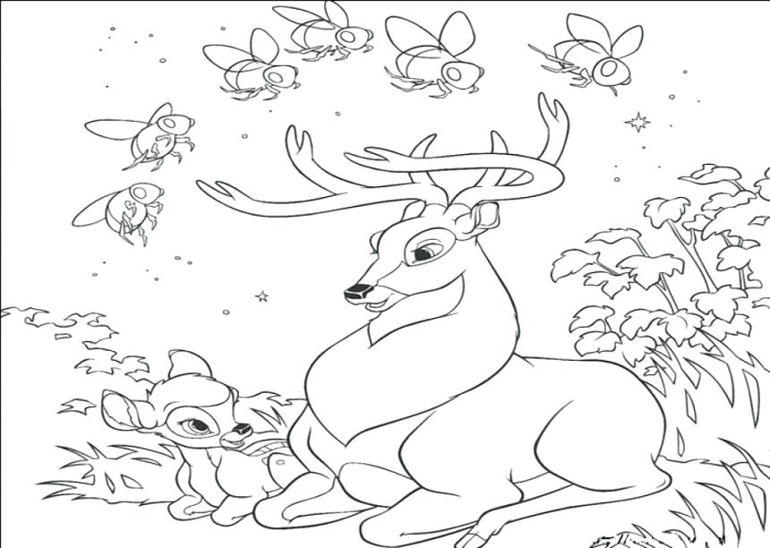 860x612 Hunting Coloring Sheets Animal Coloring Deer Hunting Coloring