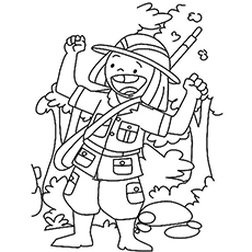 230x230 Top 10 Free Printable Wildlife Hunting Coloring Pages Online