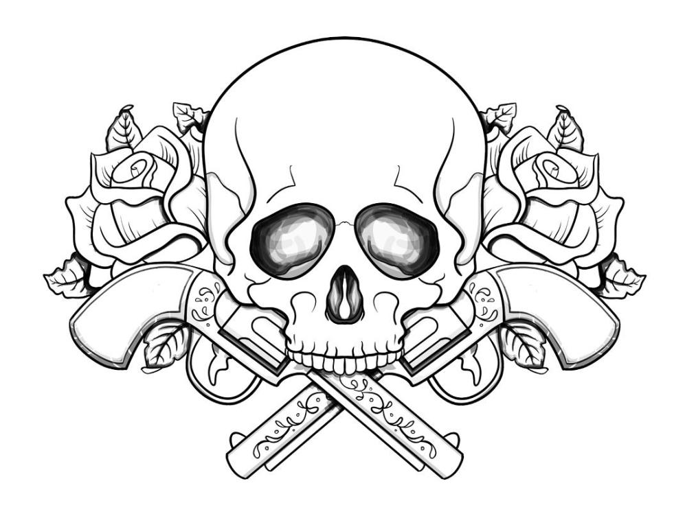 1013x768 Innovation Inspiration Skull Coloring Pages For Adults Anatomy Day