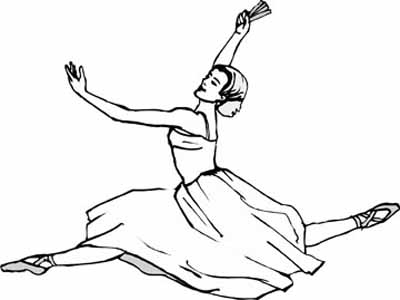400x300 Original Ballet Coloring Pages You Are Going To Color In With Style