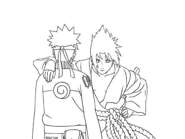 600x450 Naruto Coloring Pages. Affordable Click To See Printable Version