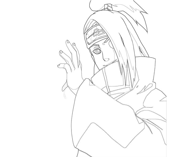 800x667 Naruto Deidara Action Surfing