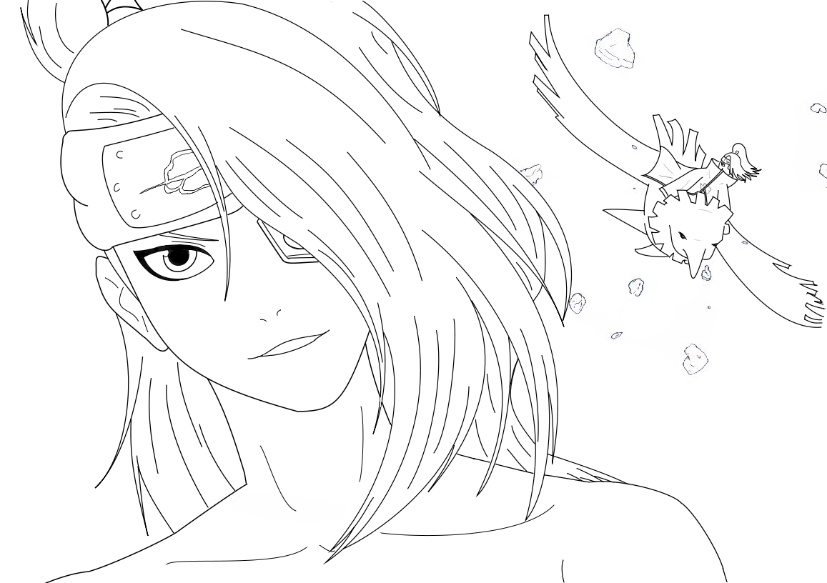 1157x816 Akatsuki Elite Line Art By Free Energy03