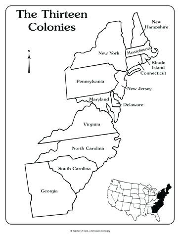 Delaware Coloring Page