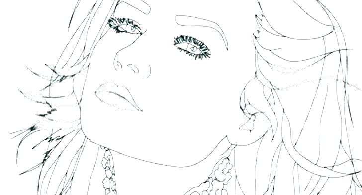 728x393 Demi Lovato Coloring Pages Demi Lovato Colouring Pages To Print