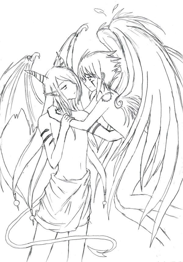 Demon Coloring Pages