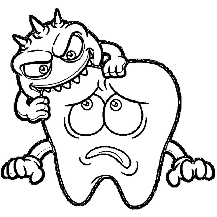 Dental Coloring Pages