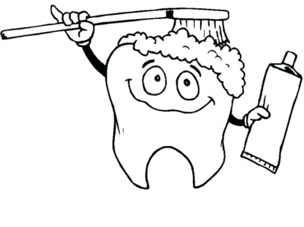600x449 Free Printable Dental Coloring Sheets Pages Fresh Print Color