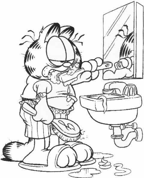 480x592 Dental Coloring Pages