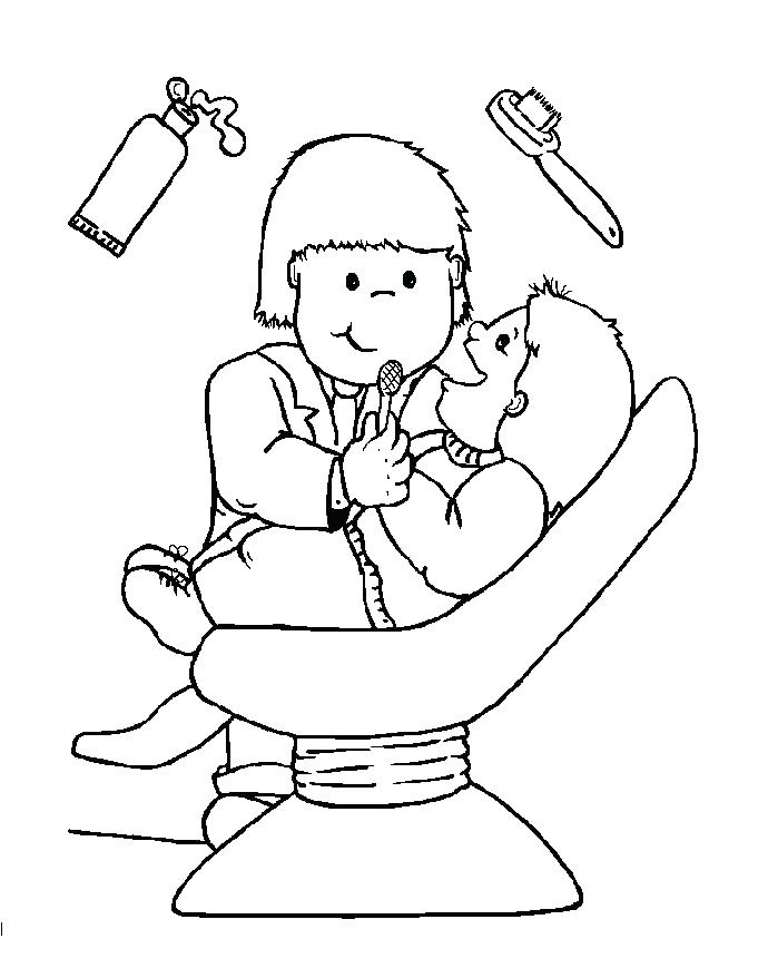 690x878 Preschool Dental Coloring Pages Dental Coloring Pages