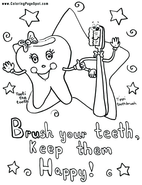 463x600 Free Printable Dental Health Coloring Pages Printable Coloring