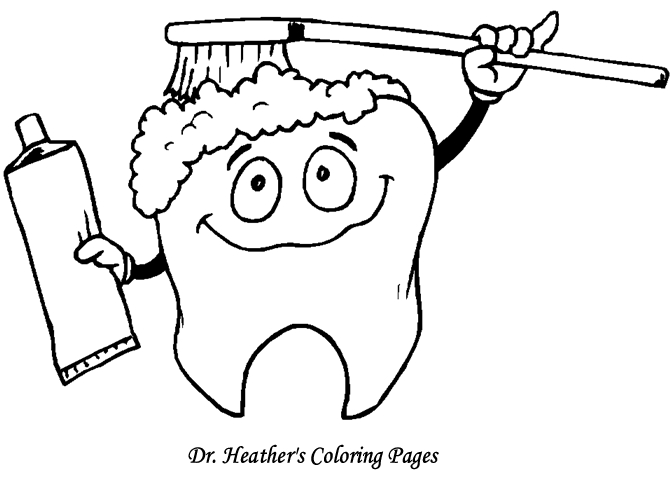 670x503 Dental Coloring Pages Printable Custom Tooth Coloring Pages Dental