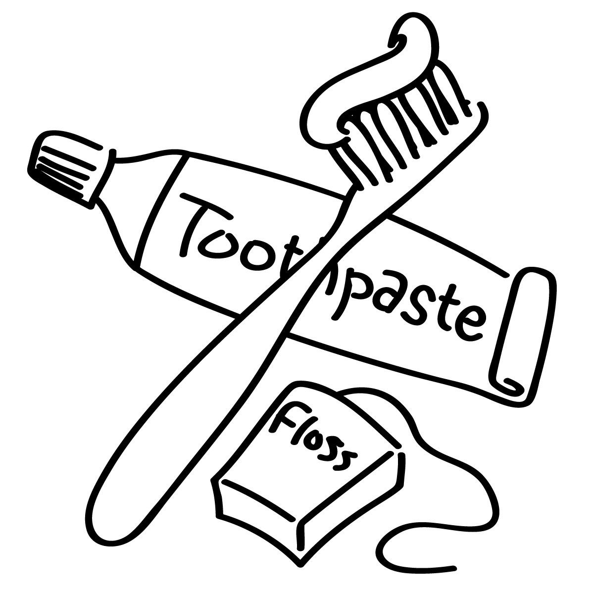 1200x1200 Dental Hygiene Coloring Pages For Kids Resume Samples