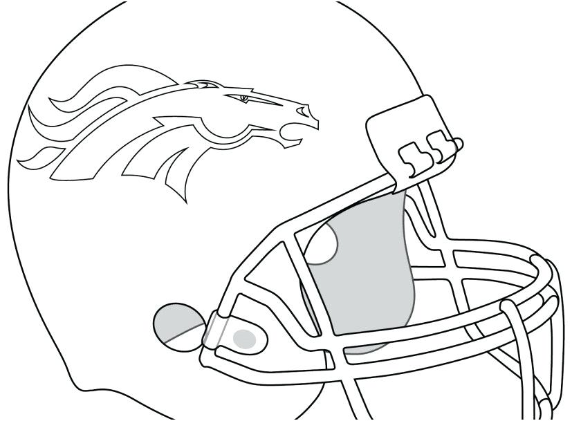 827x609 Denver Broncos Coloring Page Gallery Broncos Coloring Pages