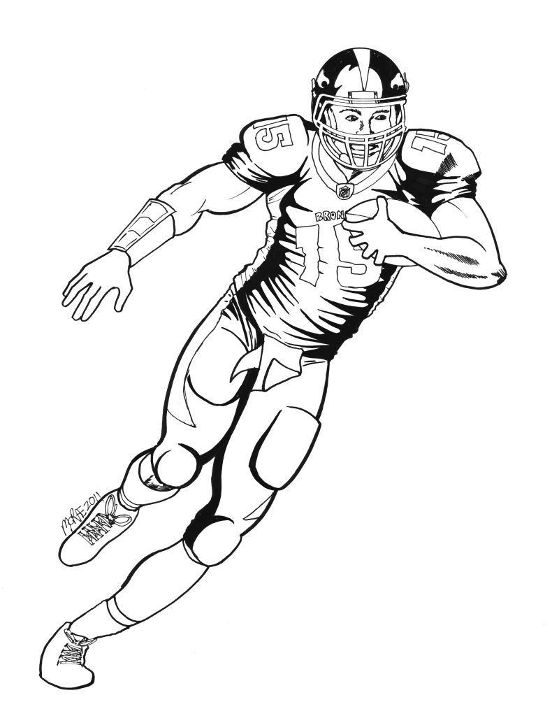800x1024 50 Broncos Coloring Pages, Broncos Coloring Page Coloring Home