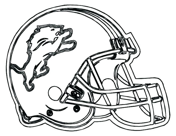 700x541 Denver Broncos Coloring Page