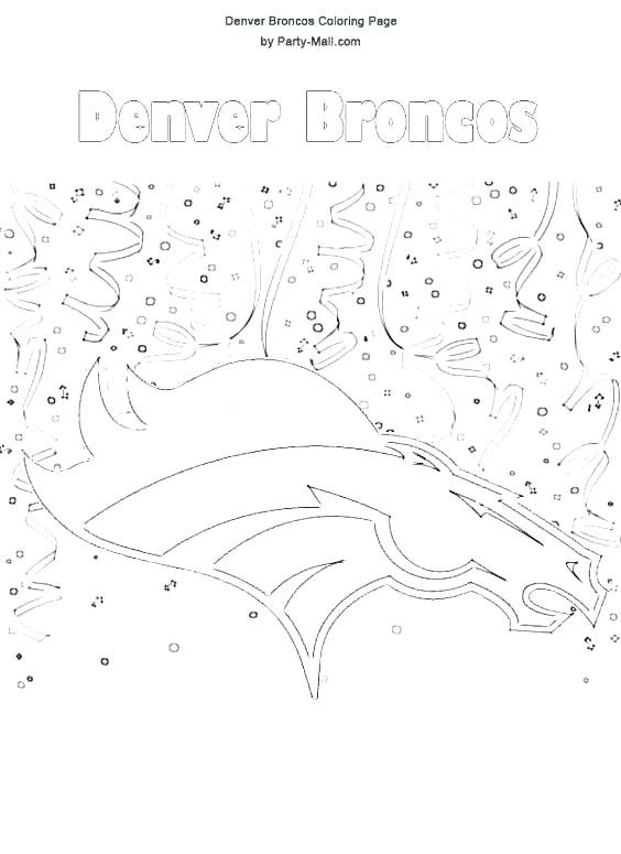 564x775 Broncos Coloring Pages Coloring Pages Photograph Coloring Pages