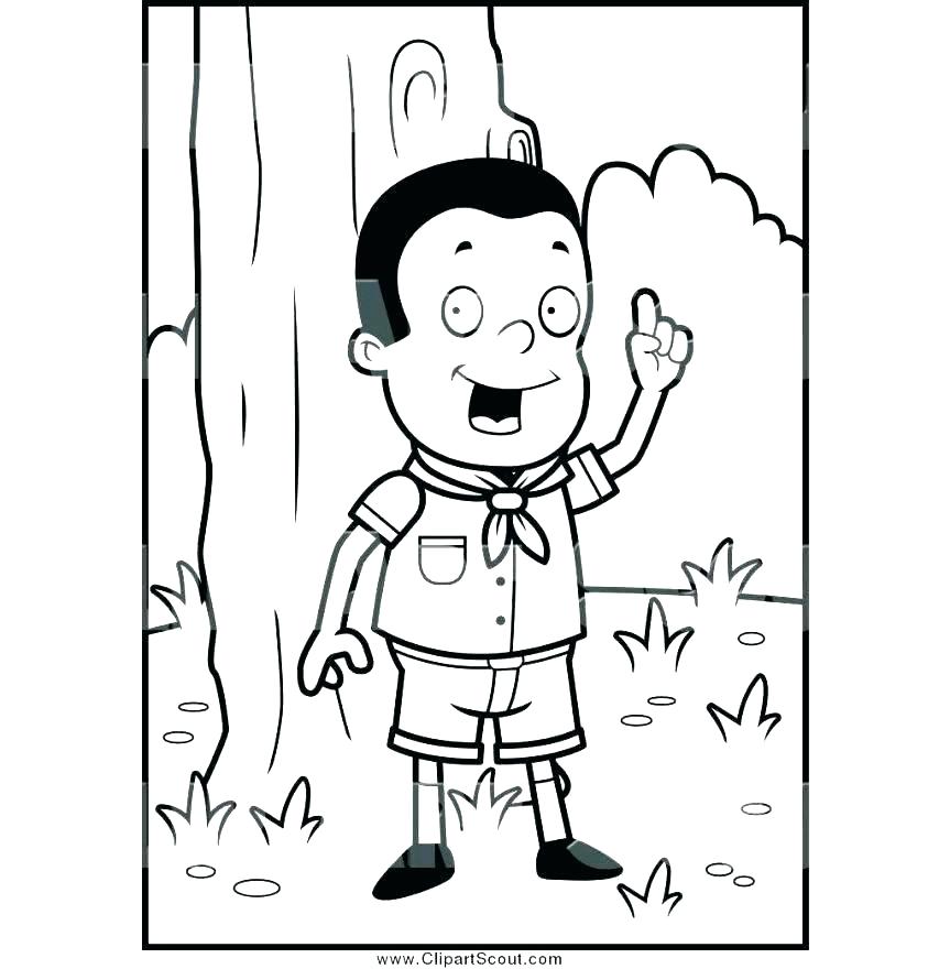 863x880 Cub Scout Coloring
