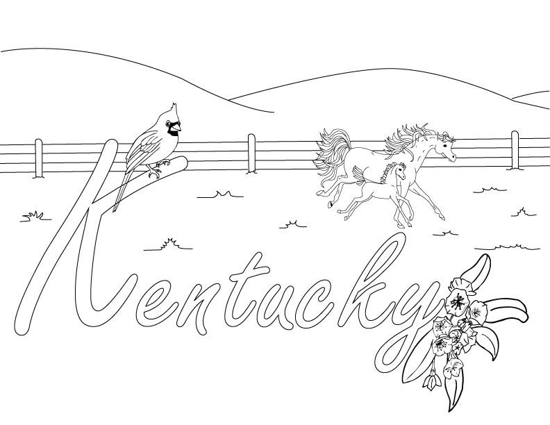 792x612 Best Photos Of University Of Kentucky Coloring Pages