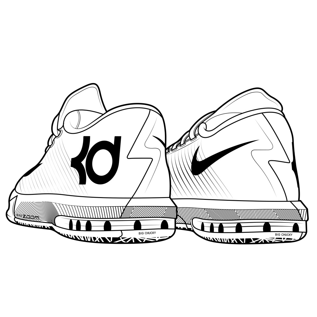 1023x1023 Derrick Rose Coloring Page With Kevin Durant Pages