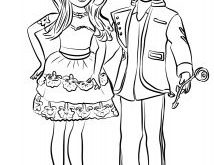 214x165 Charming Ideas Descendants 2 Coloring Pages Mal Descendants 2