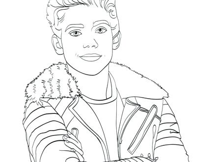 440x330 Descendants 2 Coloring Pages To Print Top Descendants 2 Coloring