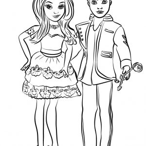 300x300 Disney Descendants Coloring Pages Free Best Of Descendants Ben