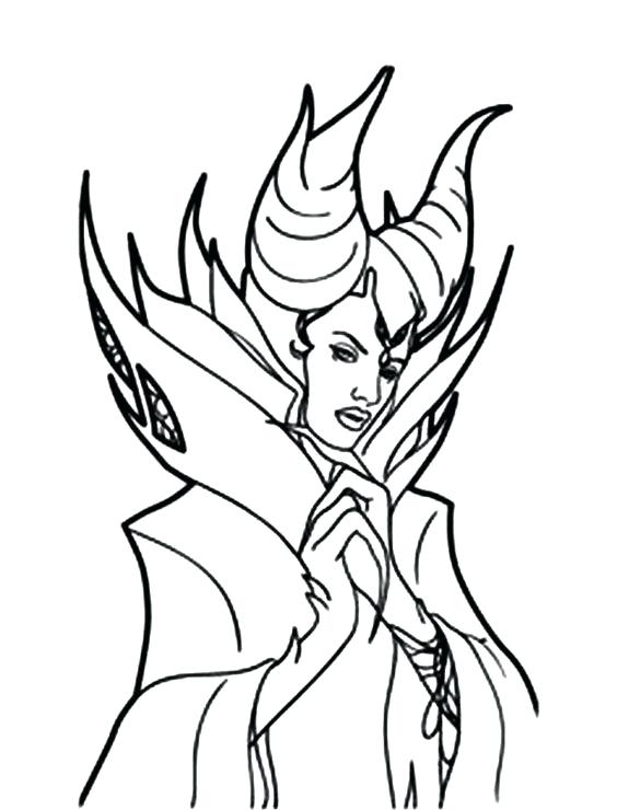 564x740 Disney Descendants Movie Coloring Pages