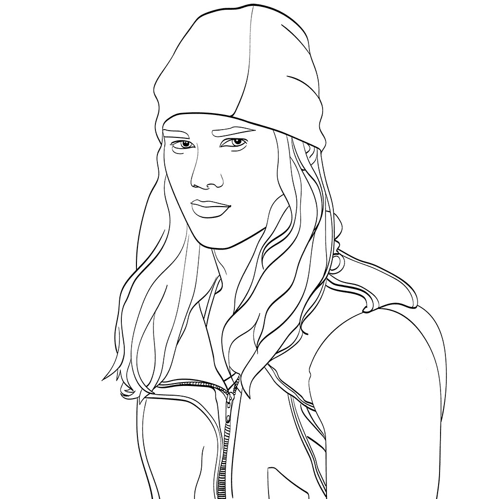 1024x1024 Disney Descendants00 15 Descendants Free Coloring Pages