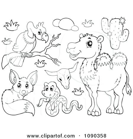 450x470 Extraordinary Charming Desert Animals Coloring Pages Print Pin