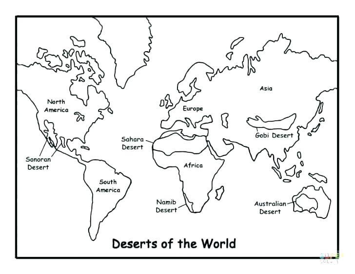 728x563 Desert Coloring Pages Desert Coloring Pages Desert Plants