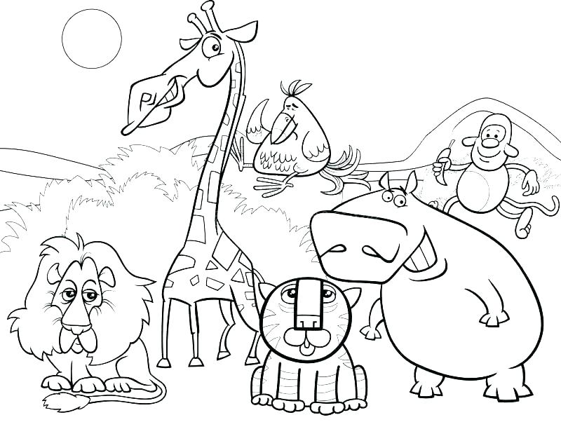 800x602 Desert Scene Coloring Pages Printable Printable Coloring Wild