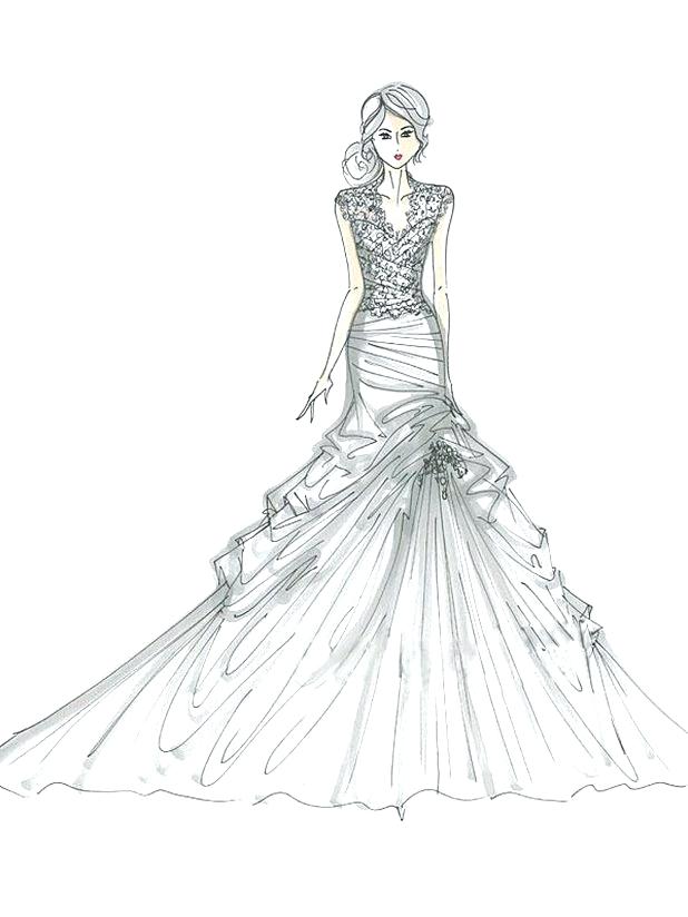 618x824 Fashion Design Coloring Pages Barbie Fashion Coloring Pages