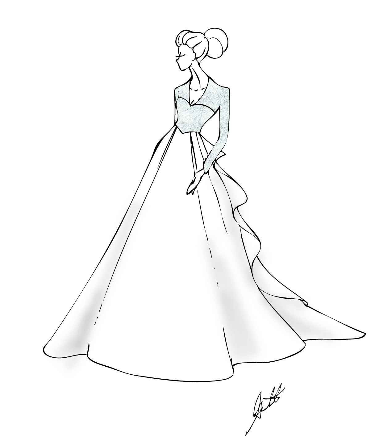 1215x1431 Fresh Detailed Model Dress Coloring Pages Collection Great