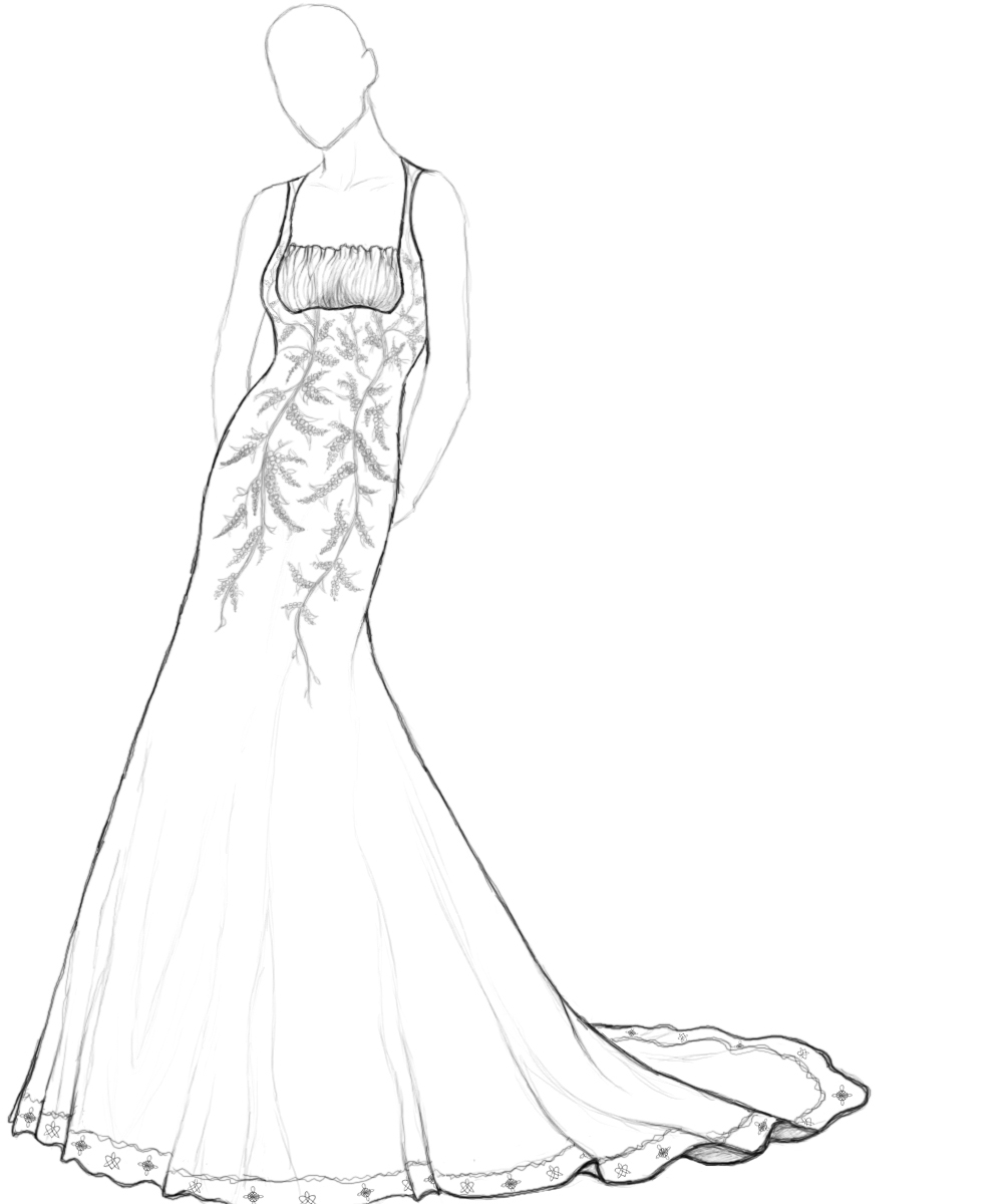 1000x1200 Fresh Detailed Runway Model Dress Coloring Pages Gallery Great