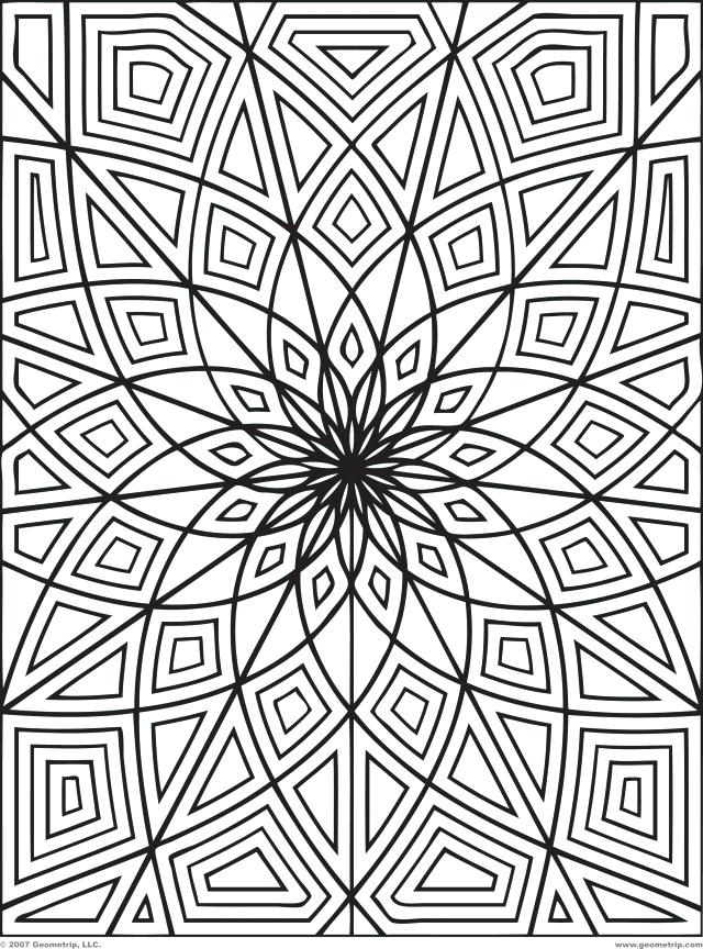 640x864 Printable Design Coloring Pages Pattern Coloring Pages Pattern
