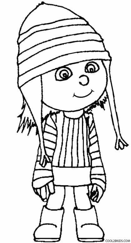 419x778 Printable Despicable Me Coloring Pages For Kids Cool2bkids