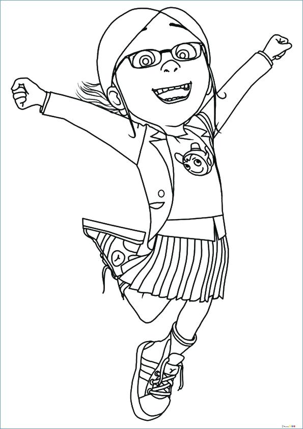 595x842 Despicable Coloring Pages Despicable Me 2 Coloring Pages Preschool