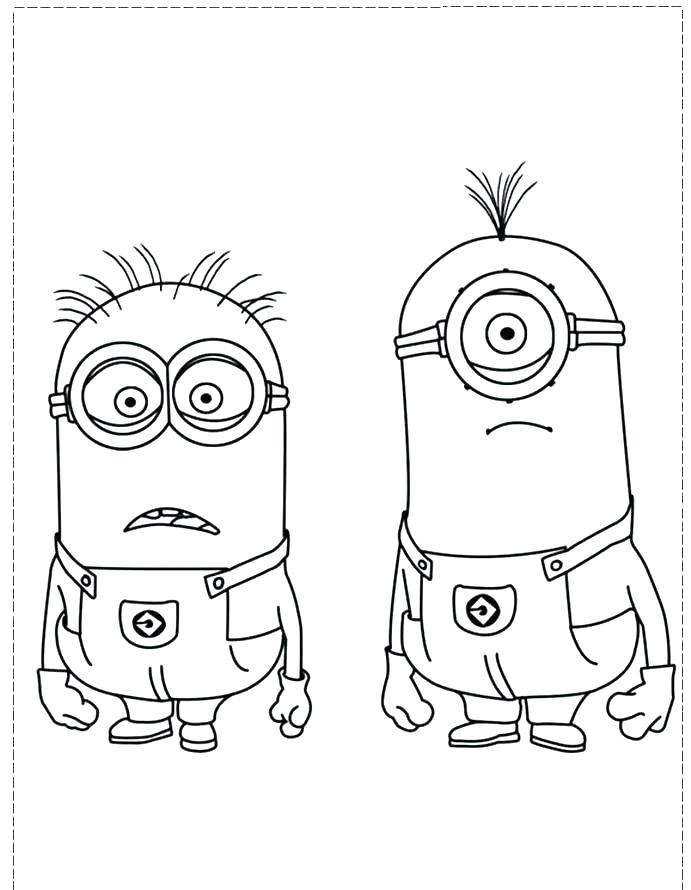 691x890 Despicable Me Minions Coloring Pages Despicable Me 2 Purple