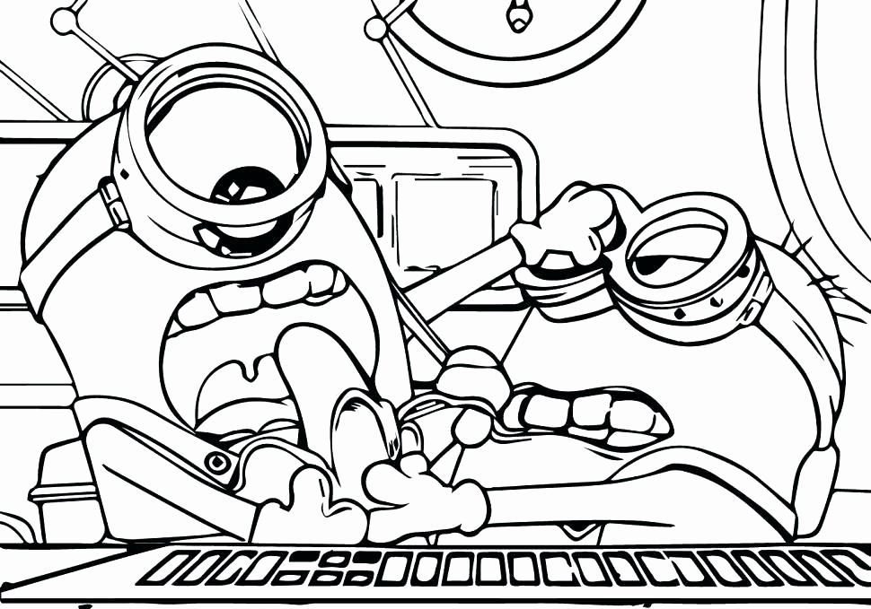 970x679 Kids Colouring Page Leversetdujourfo Despicable Me Unicorn