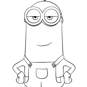 300x300 Minion Unicorn Coloring Pages New Cartoons Agnes With Unicorn