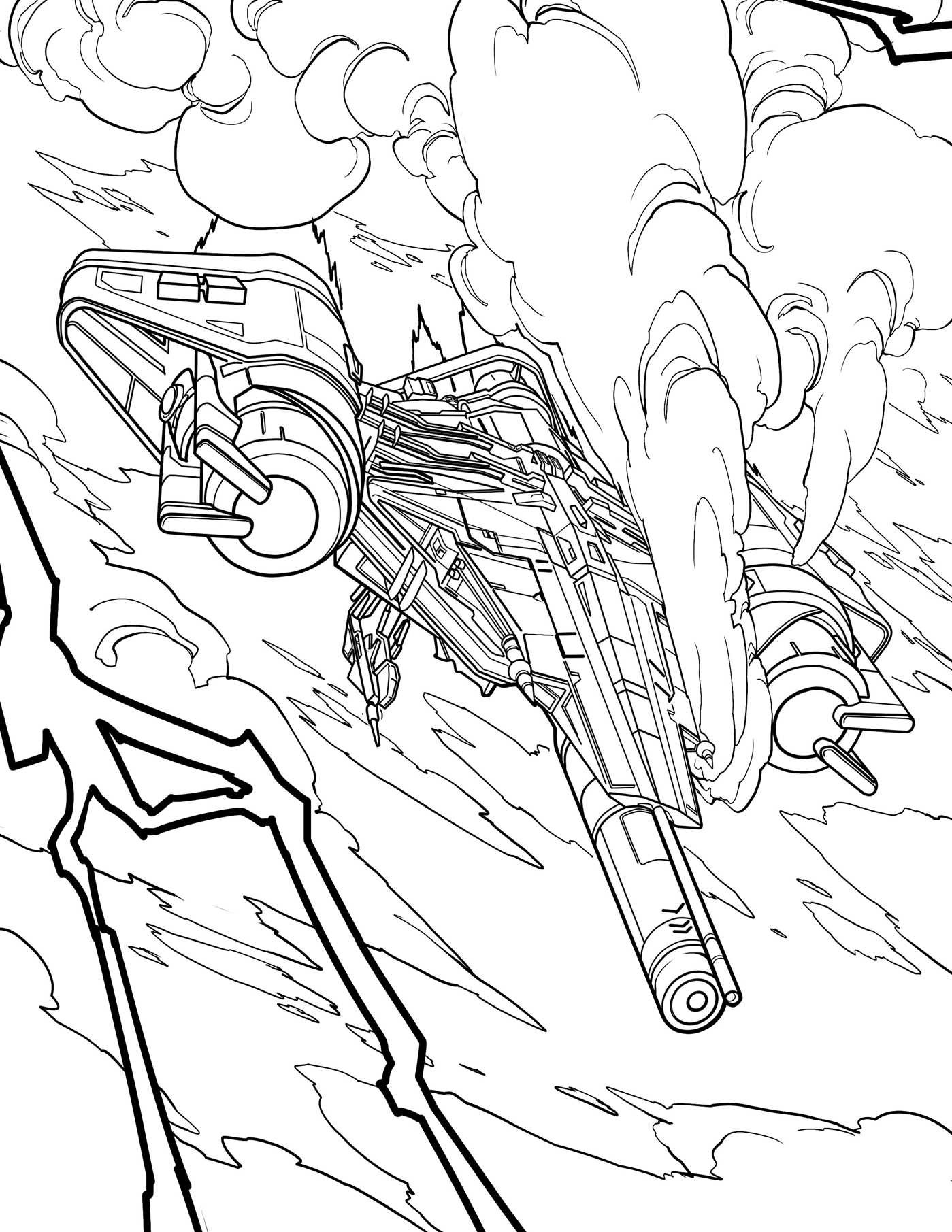 1399x1811 Destiny The Official Coloring Book Book By Bungie, Ze Carlos