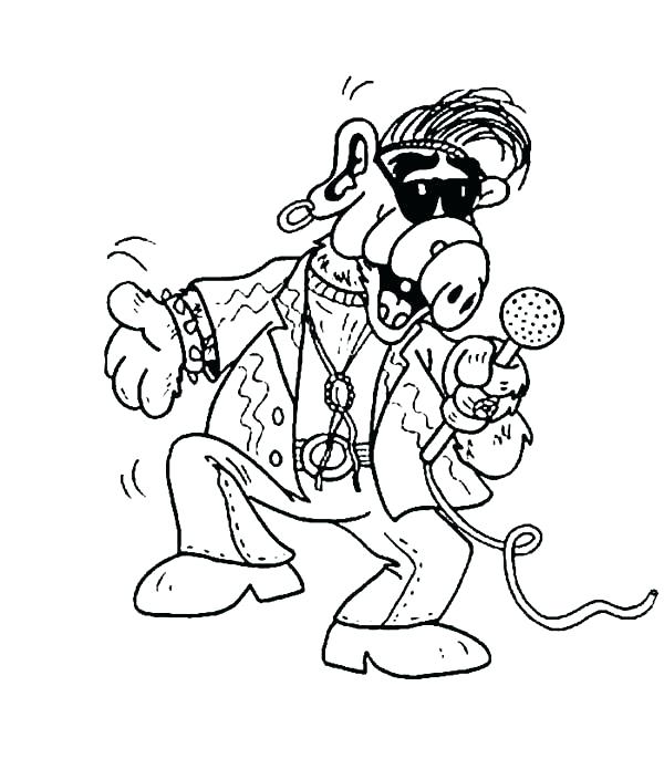 600x686 The Rock Coloring Pages Rock Coloring Page Rock And Roll Coloring