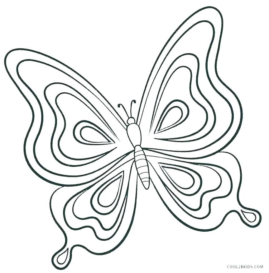 863x878 Butterfly Coloring Pages Adults Get This Printable Detailed