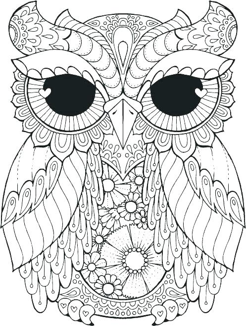 497x659 Flower Adult Coloring Pages Or Hand Drawn Image With Doodle